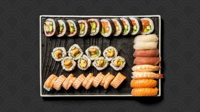 Kokumi In Love menu med sushi udvalg hos sushi restaurant i Næstved