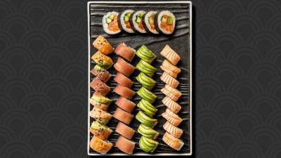 Luxe Kokumi maki sushi med friske råvarer hos sushi restaurant i Næstved